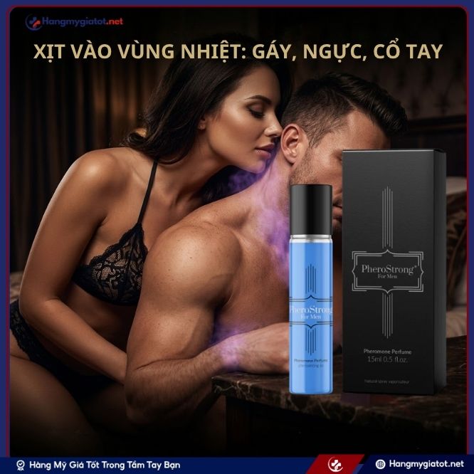 Hướng dẫn sử dụng PheroStrong For Men 15ml đúng cách