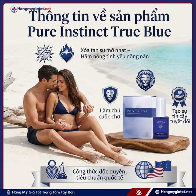 Tổng Quan Về Nước Hoa Pure Instinct True Blue