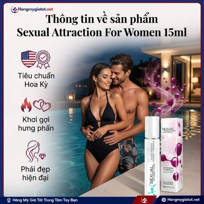 Tổng Quan Về Sản Phẩm Sexual Attraction For Women