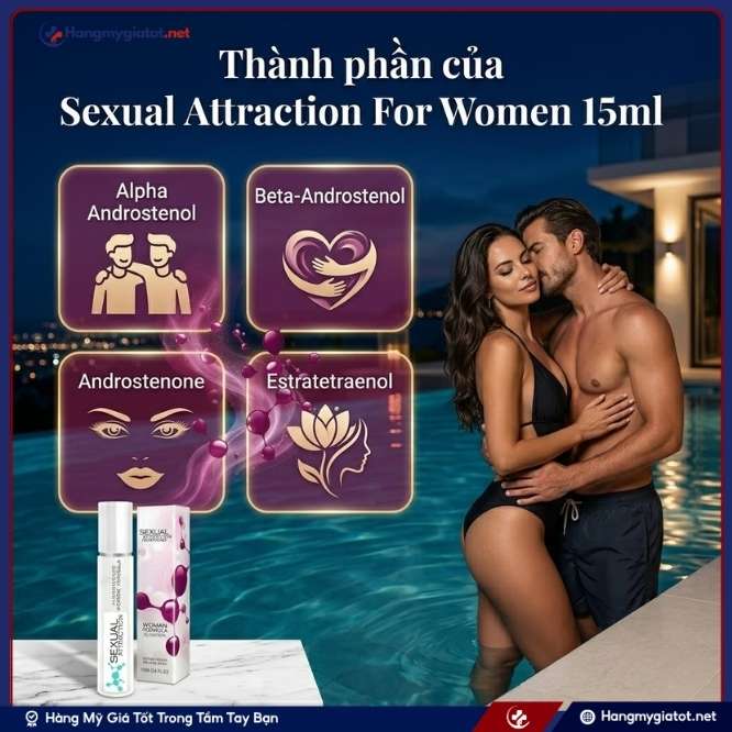 Công Thức Của Nước Hoa Sexual Attraction For Women