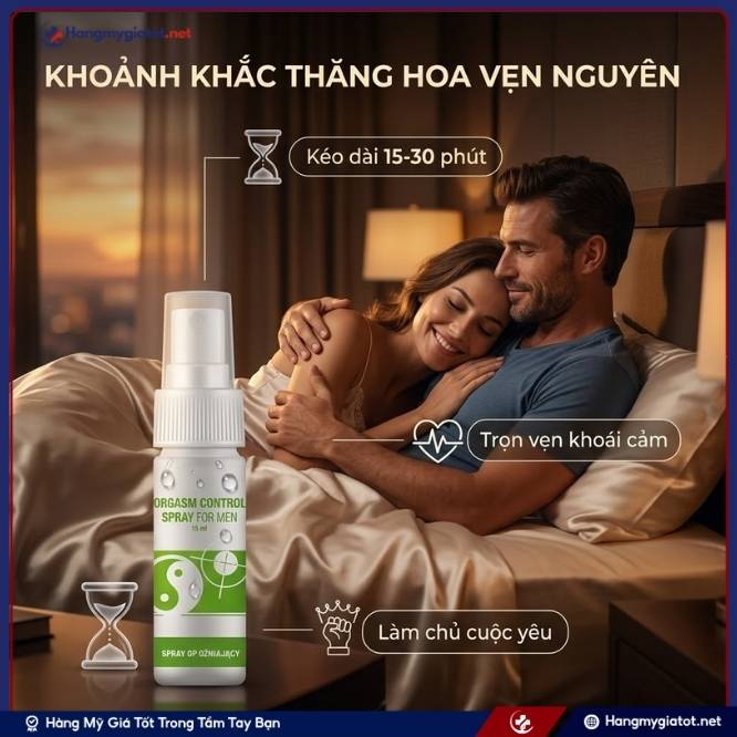 Công Dụng Của SHS Orgasm Control Spray