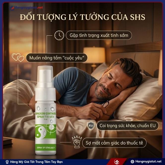 Hướng Dẫn Sử Dụng SHS Orgasm Control Spray Đúng Cách 