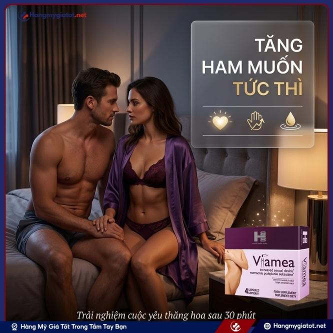 Công dụng nổi bật của viên uống Viamea 1 vỉ 4 viên