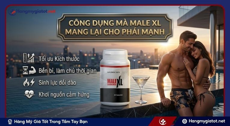 Công dụng Mà MALE XL Mang Lại Cho Phái Mạnh