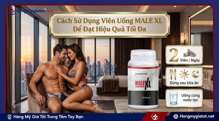 Cách Sử Dụng Viên Uống MALE XL Để Đạt Hiệu Quả Tối Đa
