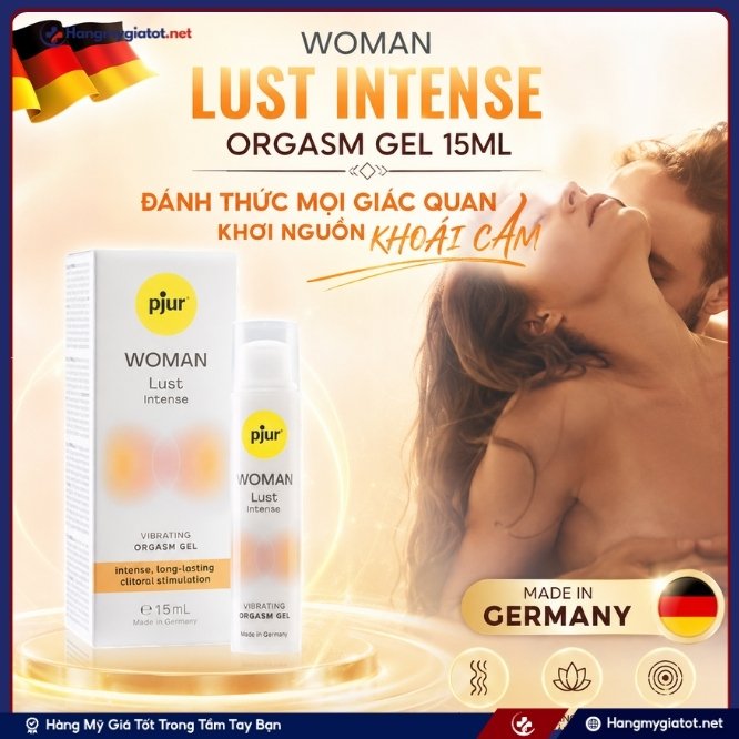 Tổng quan về sản phẩm Woman Lust Intense Orgasm Gel 15ml