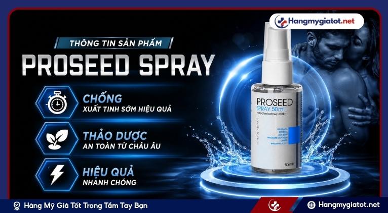 Thông Tin Sản Phẩm Lovely Lovers Proseed Spray