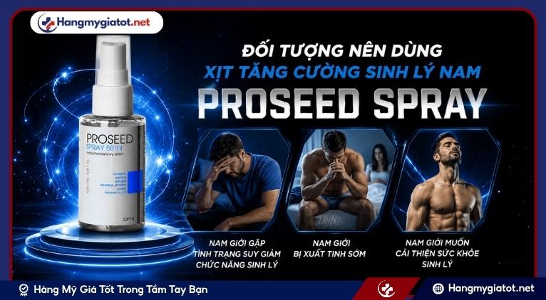 Đối Tượng Nên Dùng Xịt Tăng Cường Sinh Lý Nam Lovely Lovers Proseed Spray