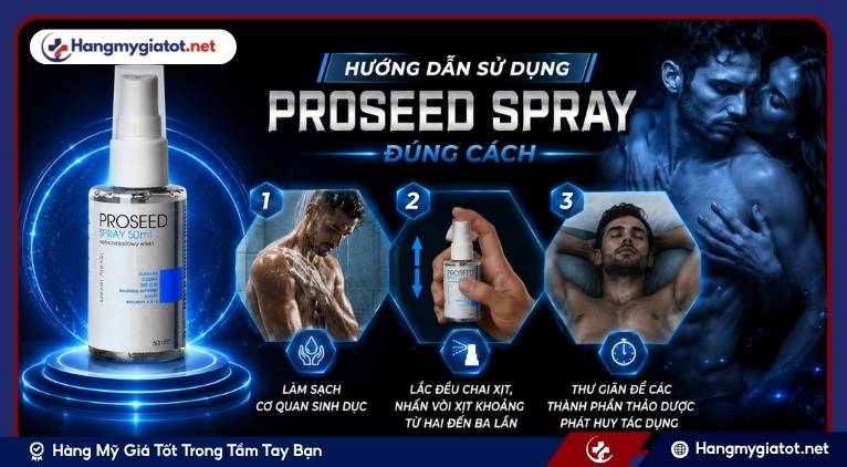 Hướng Dẫn Sử Dụng Lovely Lovers Proseed Spray Đúng Cách