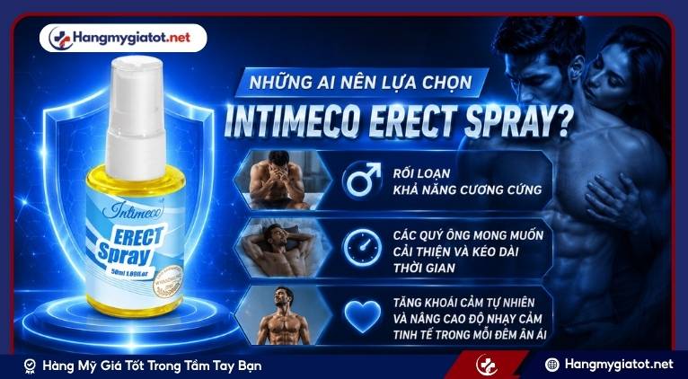 Những Ai Nên Lựa Chọn Người Đồng Hành Intimeco Erect Spray?