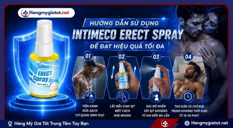 Hướng Dẫn Sử Dụng Intimeco Erect Spray Để Đạt Hiệu Quả Tối Đa