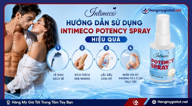 Hướng Dẫn Sử Dụng Intimeco Potency Spray Hiệu Quả