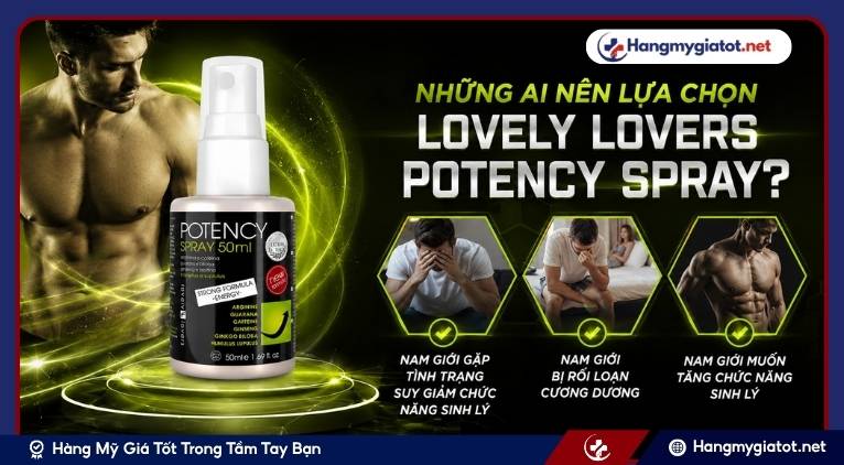 Những Ai Nên Lựa Chọn Lovely Lovers Potency Spray?
