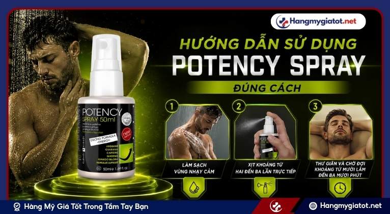 Hướng Dẫn Sử Dụng Lovely Lovers Potency Spray Đúng Cách