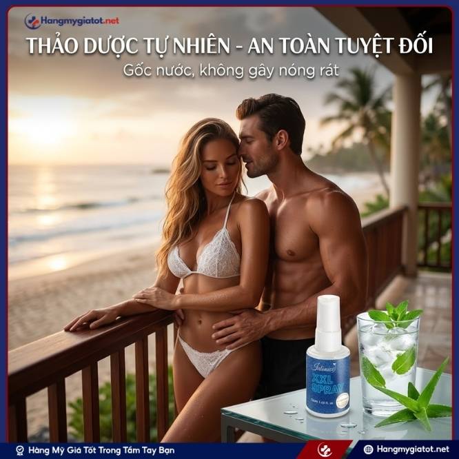 Thành Phần Xịt Tăng Kích Thước Dương Vật XXL Spray