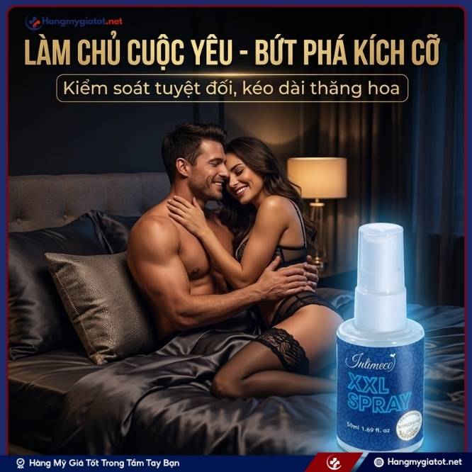 Công Dụng Xịt Tăng Size Cậu Nhỏ XXL Spray