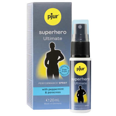 Chai xịt kéo dài thời gian Superhero Ultimate 20ml cao cấp từ Đức