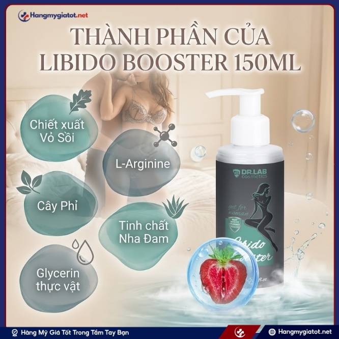 Thành phần của Libido Booster 150ml