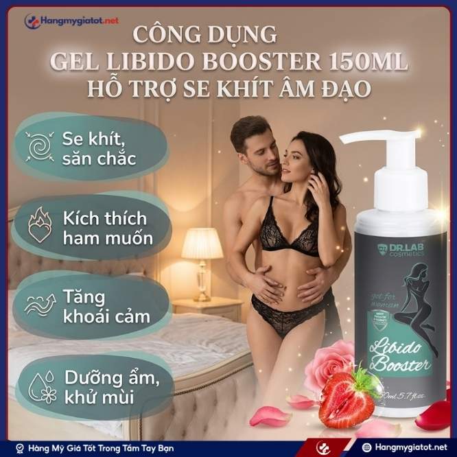 Công dụng của gel Libido Booster 150ml
