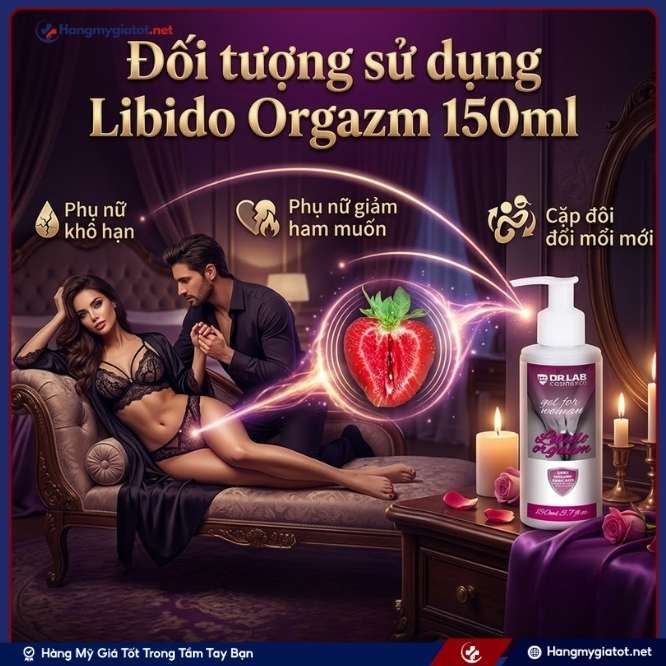 Ai nên sử dụng Libido Orgazm 150ml?