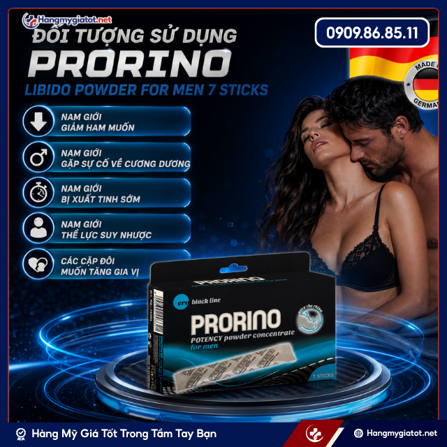 Ai nên sử dụng Prorino Libido Powder For Men?