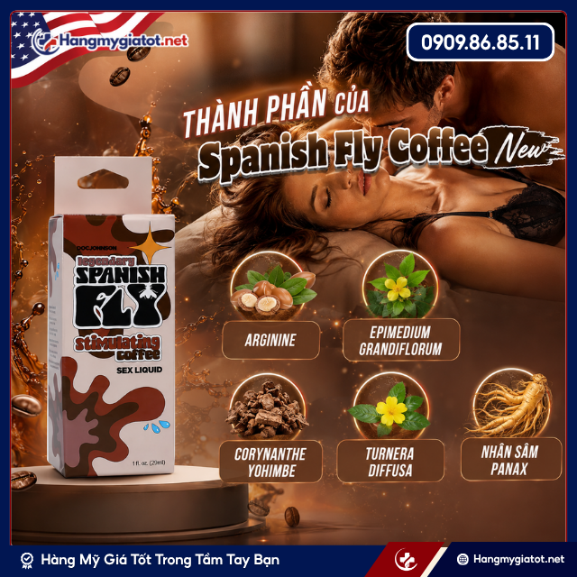 Thành phần của Spanish Fly Coffee New