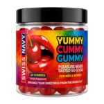 Swiss Navy Yummy Cummy Gummy 60 Viên Hỗ Trợ Cải Thiện Mùi Vị Dịch Tiết Nam Nữ
