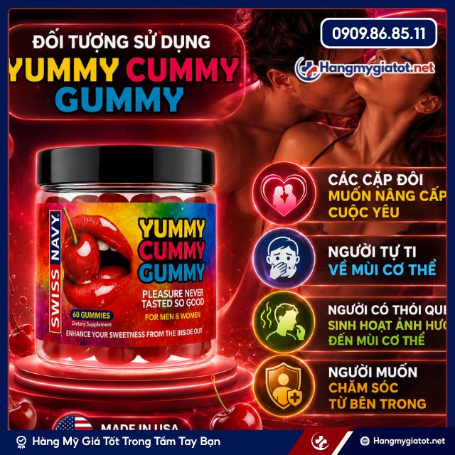 Ai nên sử dụng Yummy Cummy Gummy?