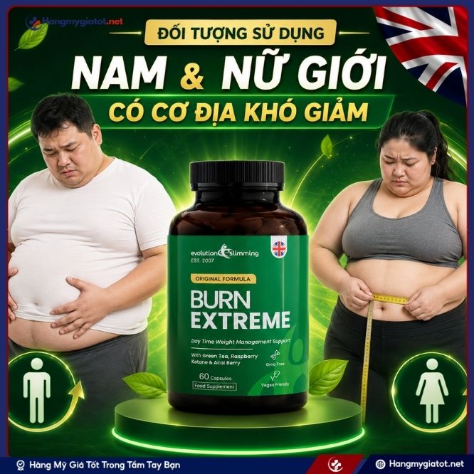 Những ai nên dùng viên uống Burn Extreme 60 viên?