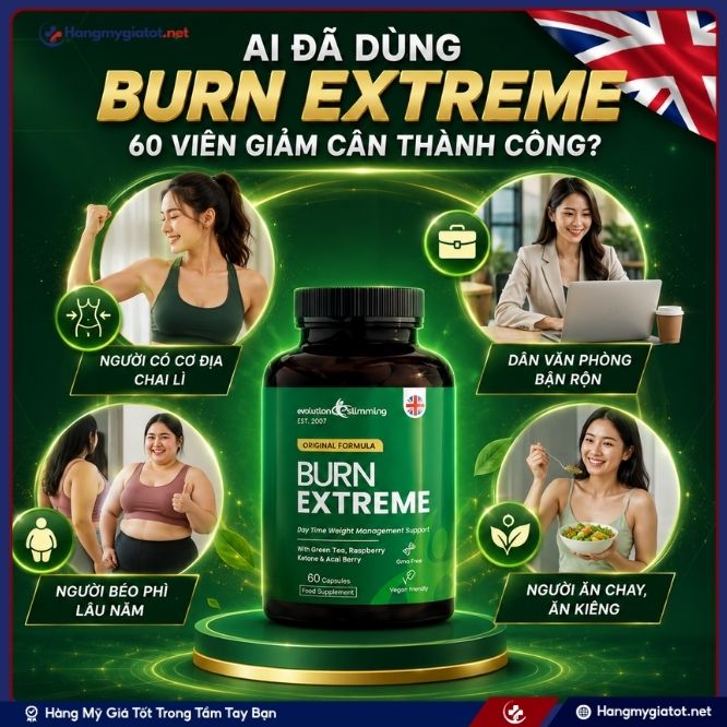Những khách hàng đã chinh phục vóc dáng thành công cùng Burn Extreme 60 viên