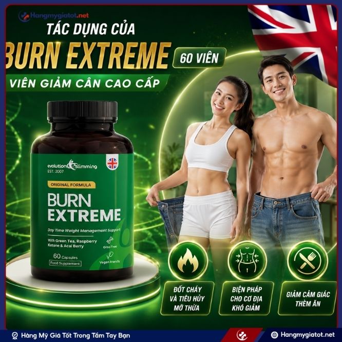 Cơ chế tác động chuyên sâu của Burn Extreme 60 viên