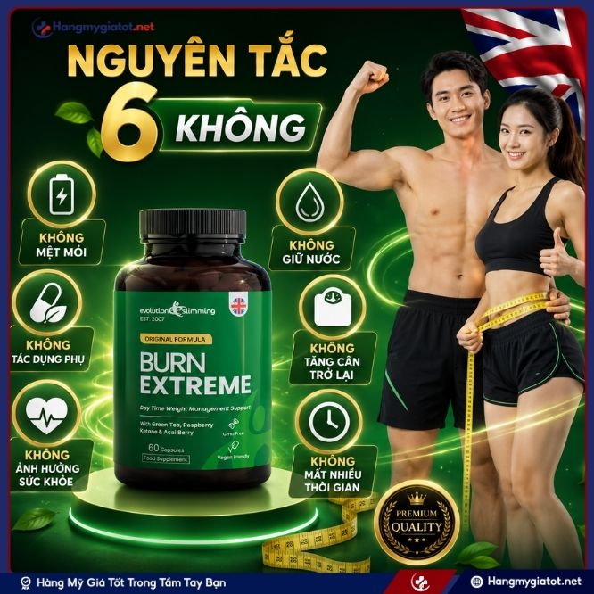 Cơ chế tác động chuyên sâu của Burn Extreme 60 viên