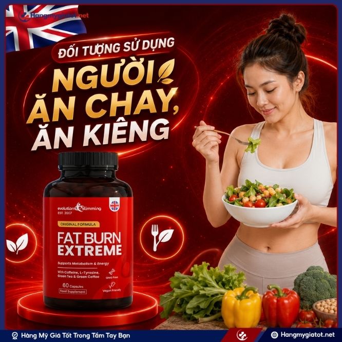 Những ai nên sử dụng viên uống Fat Burn Extreme 60 viên?