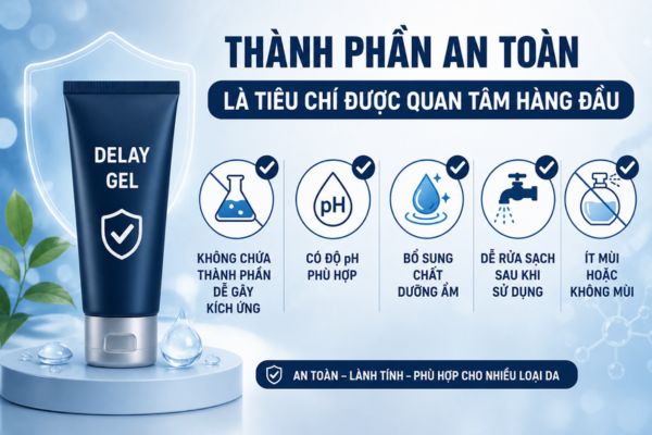 Xu hướng chọn gel giúp quan hệ lâu ra