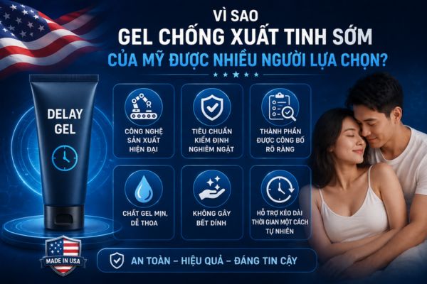 Xu hướng chọn gel giúp quan hệ lâu ra