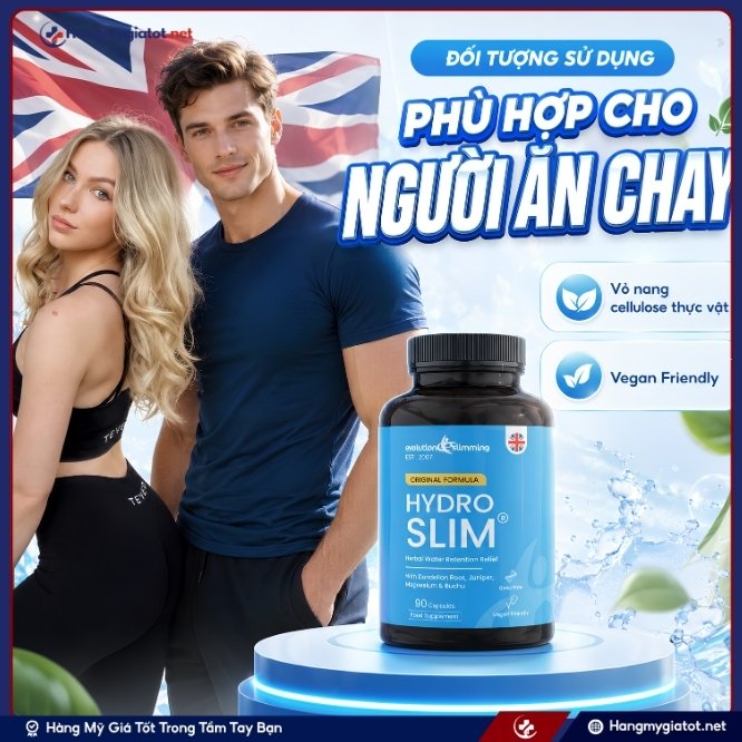 Đối tượng sử dụng viên giảm cân cao cấp HydroSlim nhập khẩu Anh Quốc