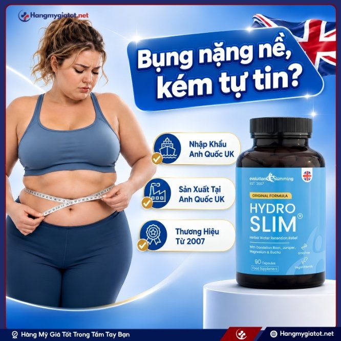 Viên uống giảm cân cao cấp HydroSlim là gì?