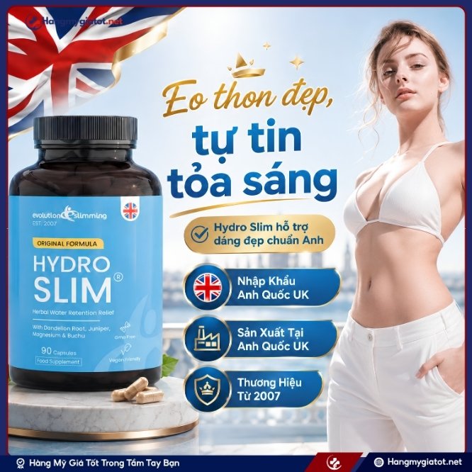 Viên uống giảm cân cao cấp HydroSlim là gì?