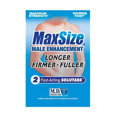 Viên uống tức thì MaxSize Erectile Enhancement 2 viên cho nam từ Mỹ