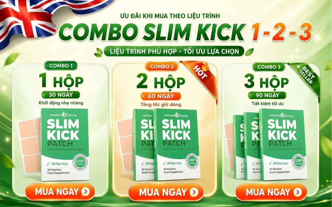 Hướng dẫn sử dụng Slim Kick 30 miếng đúng cách để đạt hiệu quả tối ưu