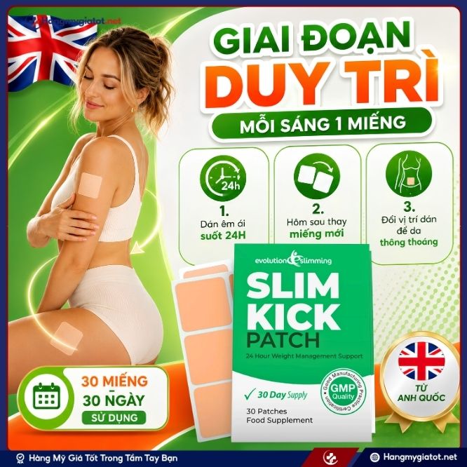 Hướng dẫn sử dụng Slim Kick 30 miếng đúng cách để đạt hiệu quả tối ưu