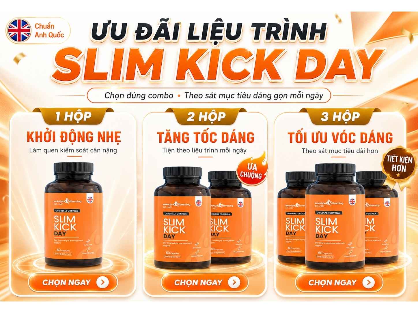 Cách sử dụng viên giảm cân Slim Kick Day