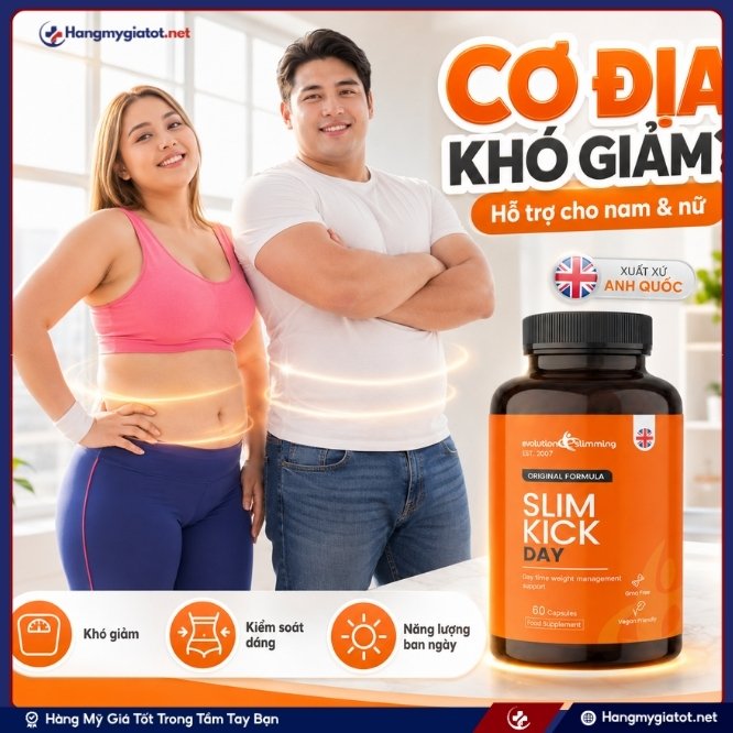 Đối tượng sử dụng viên giảm cân cao cấp Slim Kick Day nhập khẩu Anh Quốc
