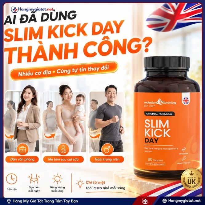 Ai đã dùng viên uống Slim Kick Day giảm cân thành công?