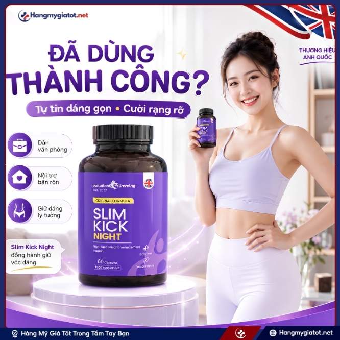 Ai đã chinh phục vóc dáng thành công nhờ Slim Kick Night?