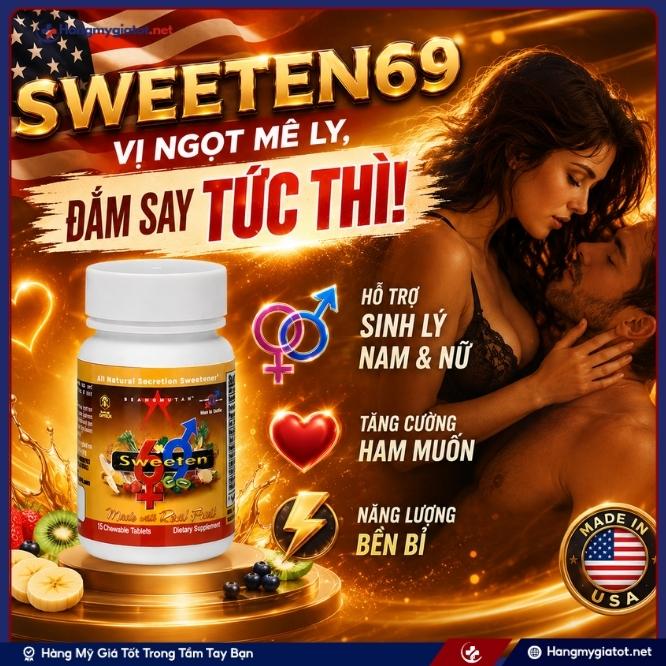 Tổng quan về viên uống Sweeten69 15 viên