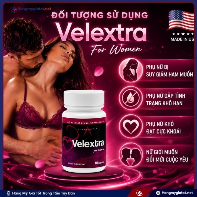 Velextra For Women 10 viên được sản xuất dành riêng cho ai?