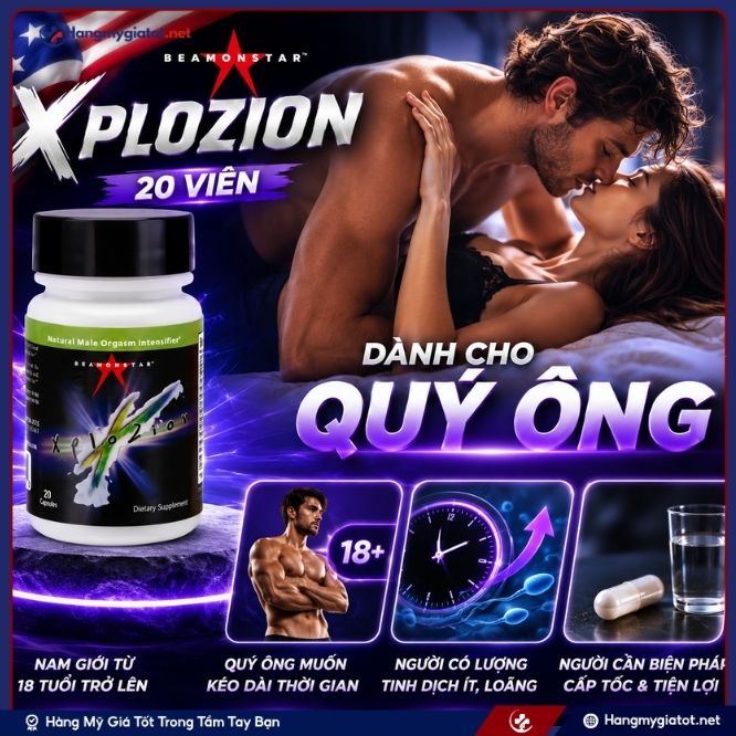 Đối tượng sử dụng Xplozion 20 viên